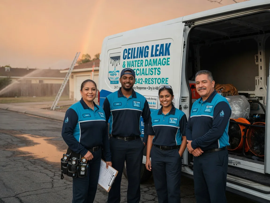 Ceiling Leak Cleanup company in Allendale, IL
